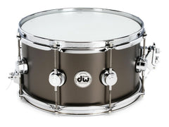 DW Collector's Series Black Satin Over Brass 7x13 Snare Drum