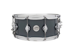 DW Design Series 6x14 Snare Drum Steel Grey