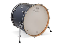 DW Design Series 18x22 Bass Drum Blue Slate