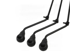 Lot de 3 pieds pour tom basse Pearl Noir LG-200-3B