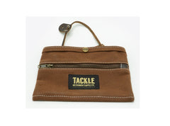 Tackle Waxed Canvas Gig Pouch Brown