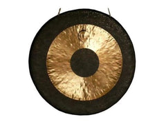 Gong de rêve 36" à pois noirs