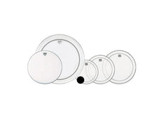 Remo Pro Pack Clear Pinstripe 10 12 14 + 22 Powerstroke 3 + 14 Coated Ambassador