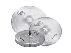 Cymbales Sabian Quiet Tone 13" Cymbales à chapeau 14" Crash 18" Crash Ride