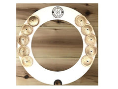 Big Fat Snare Drum Halos White Copper 14"