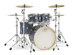 DW Design Series 4 Piece Shell Pack Blue Slate 10 12 16F 22BD DDLM2214BS