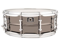 Caisse claire universelle Ludwig 5,5 x 14 en laiton avec chrome HW