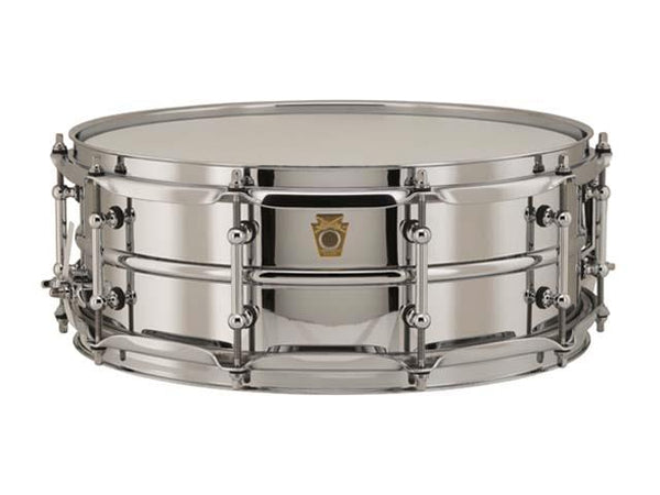 Ludwig 5x14 Chrome Over Brass w/ Tube Lugs Snare Drum