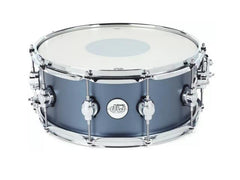DW Design Series 6x14 Blue Slate Snare Drum