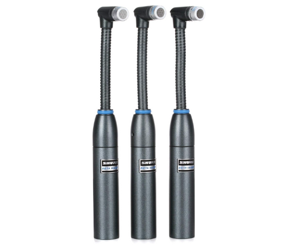 Shure Beta98 Drum Mic 3-Pack