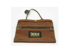 Pochette de transport en toile cirée Tackle Marron