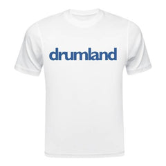 Drumland White T-Shirt Large