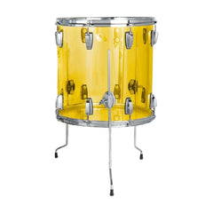 Ludwig Vistalite Floor Tom Yellow 14x14 LF944VXX56WC