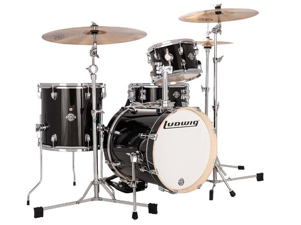 Ludwig BreakBeats Shell Pack Black Sparkle