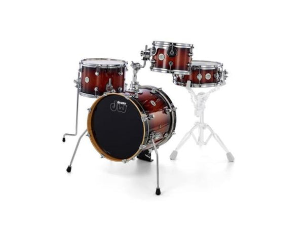 DW Design Series Mini Pro 4 Piece Shell Pack Tobacco Burst