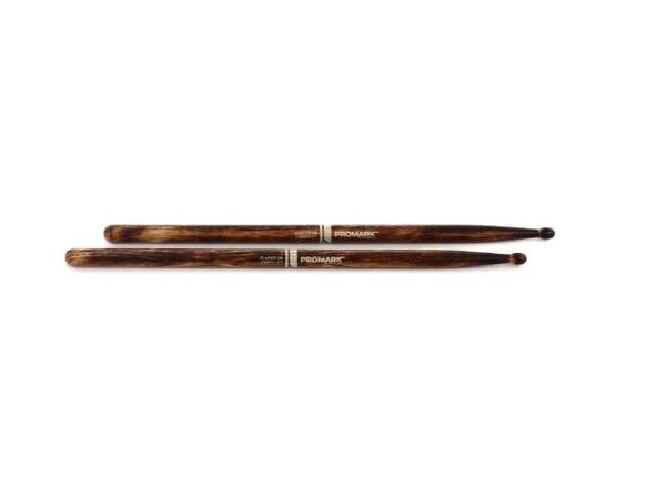 Promark 2B Classic Firegrain Drum Sticks Wood Tip Hickory