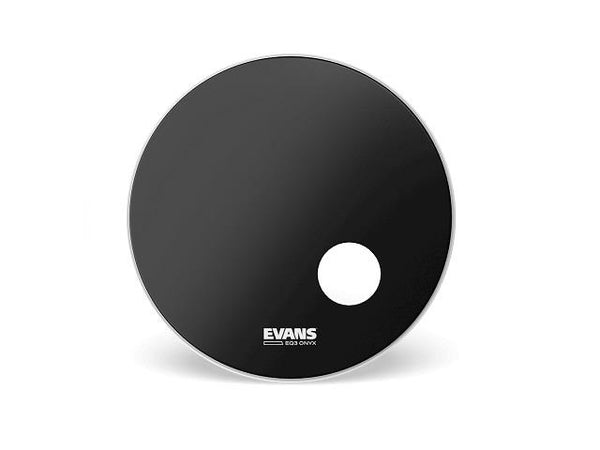 Peau de grosse caisse Evans Onyx Reso 20"